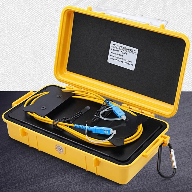 OTDR Test Extension Cable Blind Zone Elimination Cable 1.24mile SC/APC TO SC/UPC