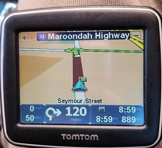 Tomtom Start 3.5" Screen Gps With Aus Maps