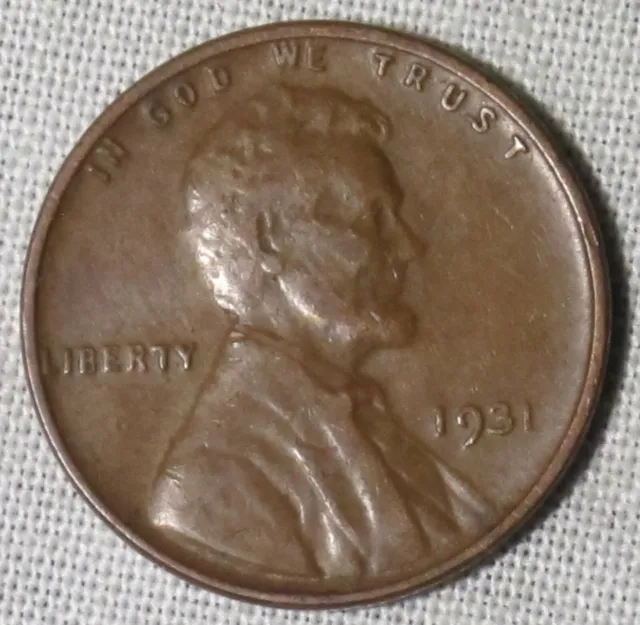 1931 Lincoln Cent YOU ARE BUYING THE COIN IN THE PICTURES whotoldya Lot 92321