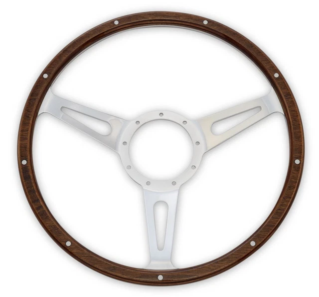 S1MS-3600-WG Scott Drake Steering Wheel Corso Feroce Shelby Style Wood and