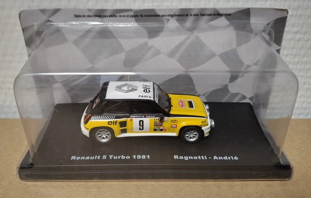 Miniatura Renault 5 Turbo - Rally De Monte Carlo 1981 - F1 | MercadoLivre
