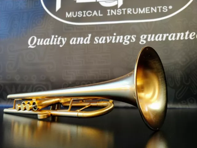 Taylor JP Satin Gold Custom Bb Trumpet- Professional