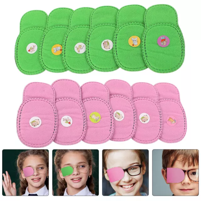24 Pcs Augenbinde Amblyopie-Augenklappen Für Kinder Mit Eine Elastizität
