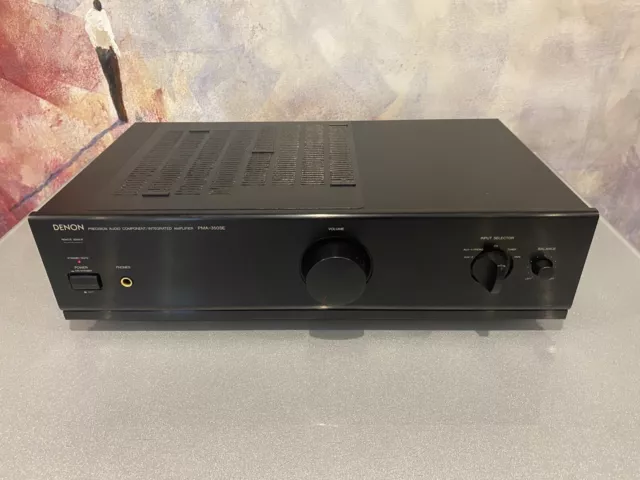 Denon PMA-350SE  Stereo Integrated Amplifier Amp Working well No Remote