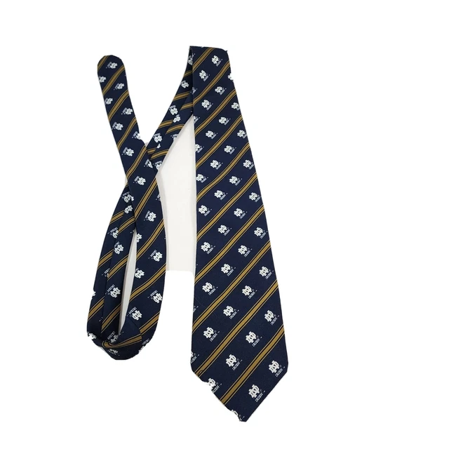 Larson Sports  Navy Blue Notre Dame Irish Neck Tie