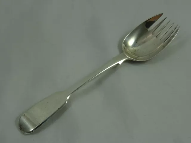 VICTORIAN silver RUNCIBLE SPOON, 1845, 29gm