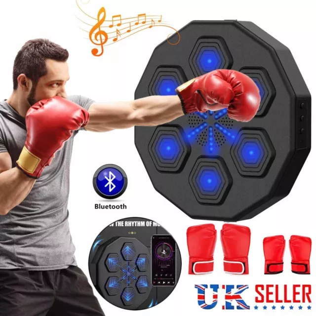 Boxing Training Target Wall Mount Music Smart Boxing Fight Equipment  Bluetooth