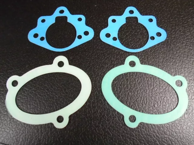 Triumph STAG ** Set of 4 CARB ELBOW / Air Box gaskets ** 148007 x 2, 153955 x 2