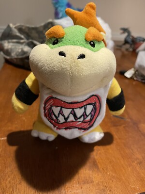 little buddy bowser jr plush