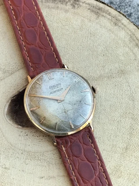 OROLOGIO A CARICA Manuale Exactus Raro Swiss Made Perf