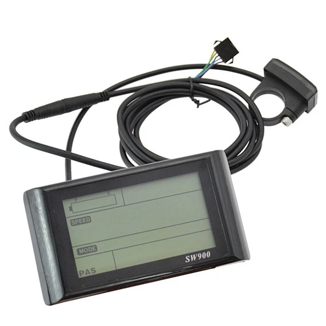 SW900 Ebike LCD Display 24V/36V/48V52V/60V E-Bike LCD Meter Panel Display f A1H1