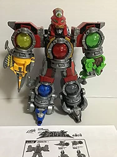 BANDAI POWER RANGERS Uchu Sentai Kyuranger Docking Kyutama Gattai DX ...