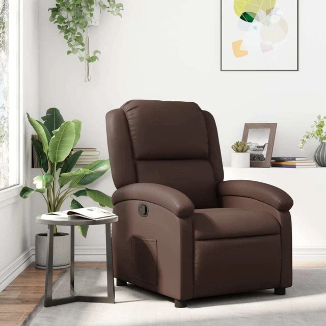 Relaxsessel Sessel Fernsehsessel Liegesessel Ruhesessel Braun Kunstleder vidaXL