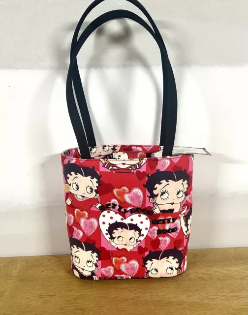 Vintage Y2K Betty Boop Tote Bag Purse Y2K Girly Fashion Cartoon Purse