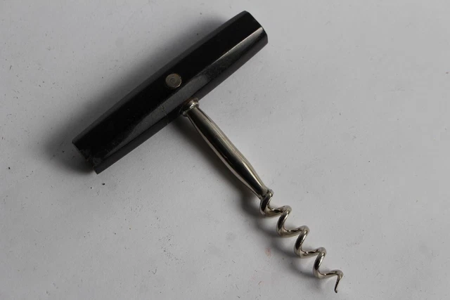 Tire-bouchon Ancien En Corne - Ouvre-bouteille Vintage Fait Main