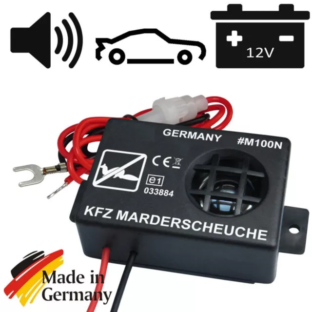 Kemo M100N KFZ Auto Ultraschall Marderscheuche Marderschreck Tierscheuche 12V