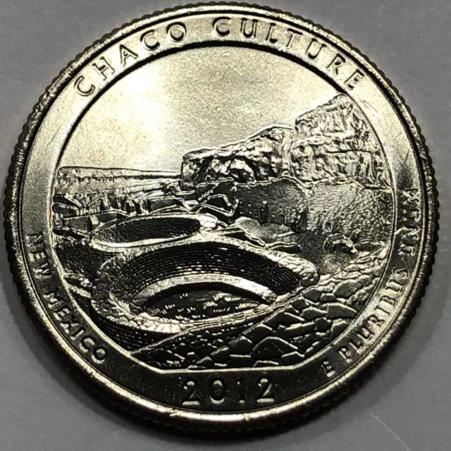 2012 D - Chaco Culture National Park ATB Quarter Dollar Coin