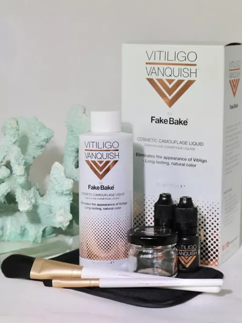 Fake Bake Vitiligo Vanquish Cosmetic Camouflage Kit (Blue Dye Missing)