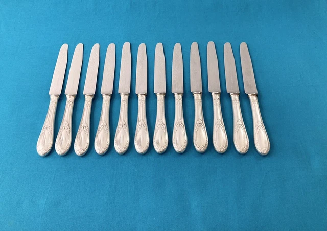 Coffret De 12 Couteaux De Table 12 Entremet ERCUIS Métal