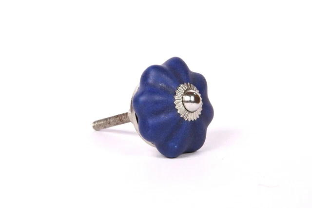 Armoires poignées de traction armoire céramique florale tiroirs boutons de porte 3