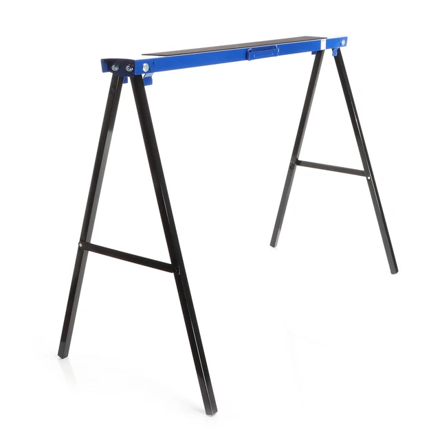 Set 2 cavalletti pieghevoli di supporto in acciaio XPOtool Capacità 250kg/coppia