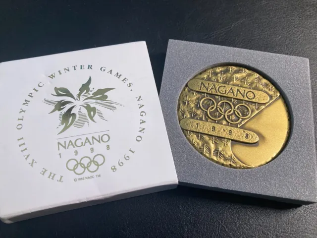 1998 Nagano Winter Olympics Bronze Participation Medal