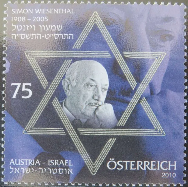 Österreich ANK 2904 SM - Sondermarke - Simon Wiesenthal ** postfrisch MNH