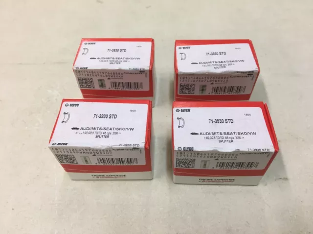 Big End Bearing 71-3930 STD Glyco Genuine Top Quality 1 Set Required 2.0 1.9TDI