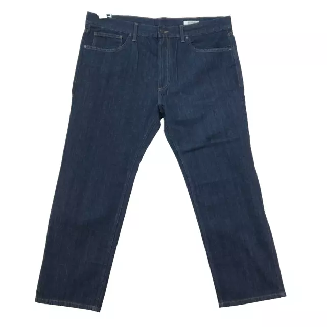 MARKS AND SPENCER Blue Cotton Denim Jeans Men Size Waist 42 in NEW $35. ...