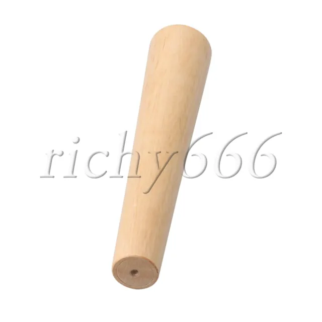 4Pcs 20cm Height Wooden Furniture Legs M8 Thread for Cabinet Table Bed Feet