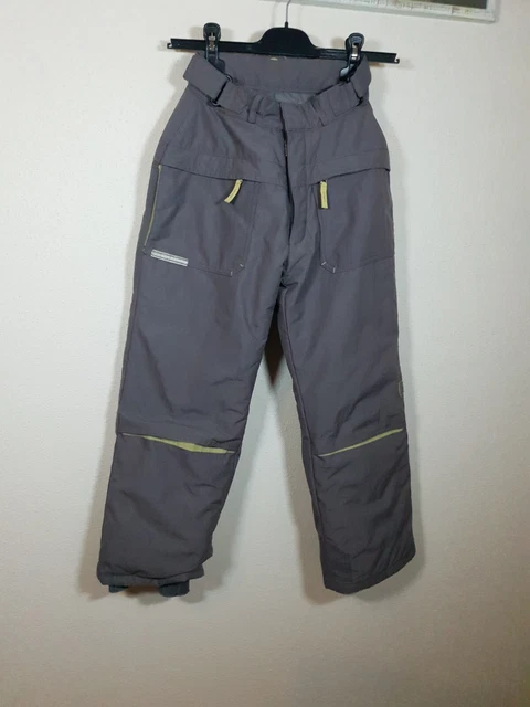 Pantalon de ski gris ajustable Quechua (Decathlon) Taille 10ans (140cm)