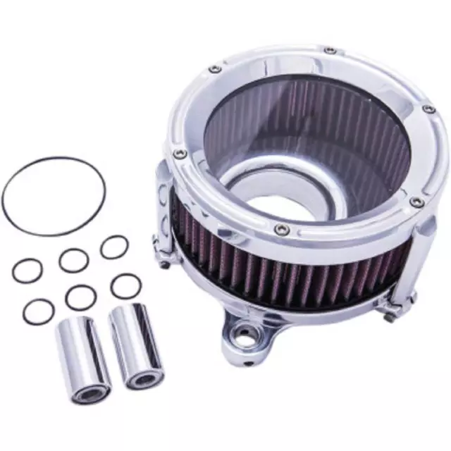 Trask Performance fits TM™-1020R Assault Charge High-Flow Air Cleaner - Chrome