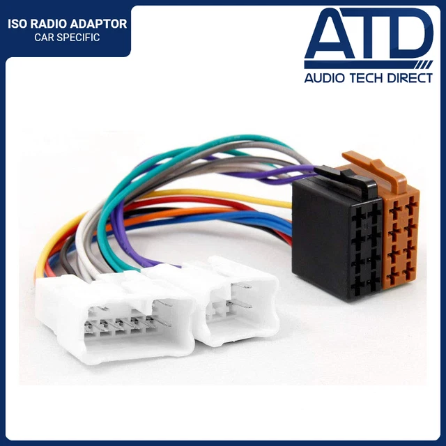 ISO ADAPTOR FOR Toyota Starlet Supra Yaris Camry Radio Wiring Harness