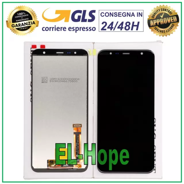 Display Lcd Pari Originale Samsung Galaxy J6+ Plus 2018 Sm J610 Fn Touch Vetro