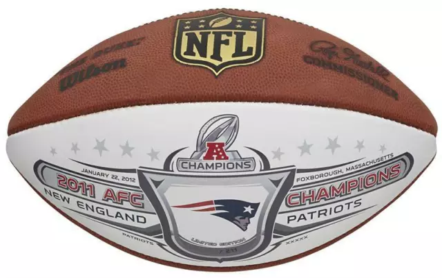 New England Patriots 2011 AFC Conference Champions Football- LIMITED EDITION!