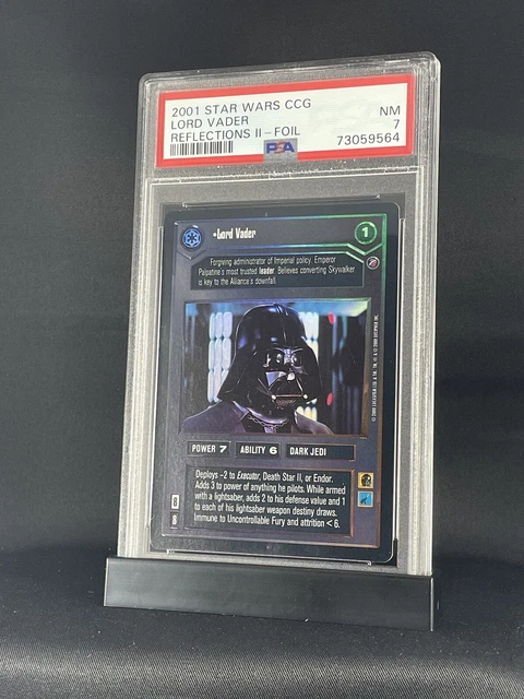 Star Wars Ccg Lord Vader Foil FOR SALE! - PicClick