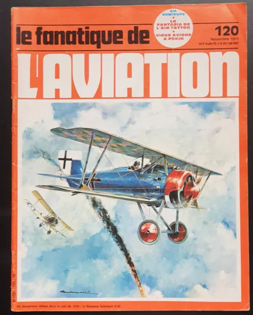 Le fanatique de l'aviation - numéro 120 - Novembre 1979