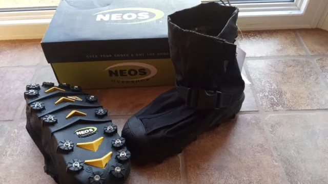 NIB Neos Overshoe Black Voyager Stabilicers, Style # VNS1, Size XS Men Women