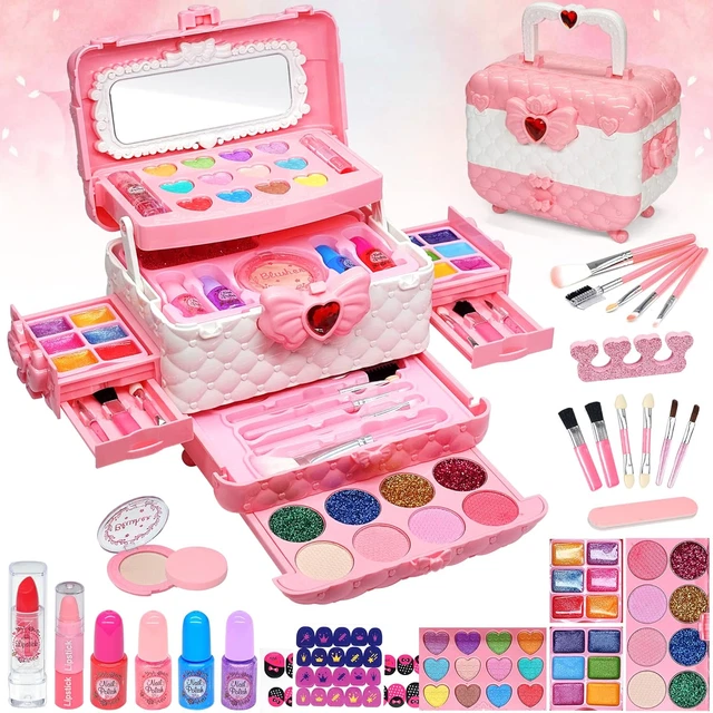 Kinder Make-up Sets für Mädchen - Kinder Make-up Sets für Mädchen waschbar Make-up Set
