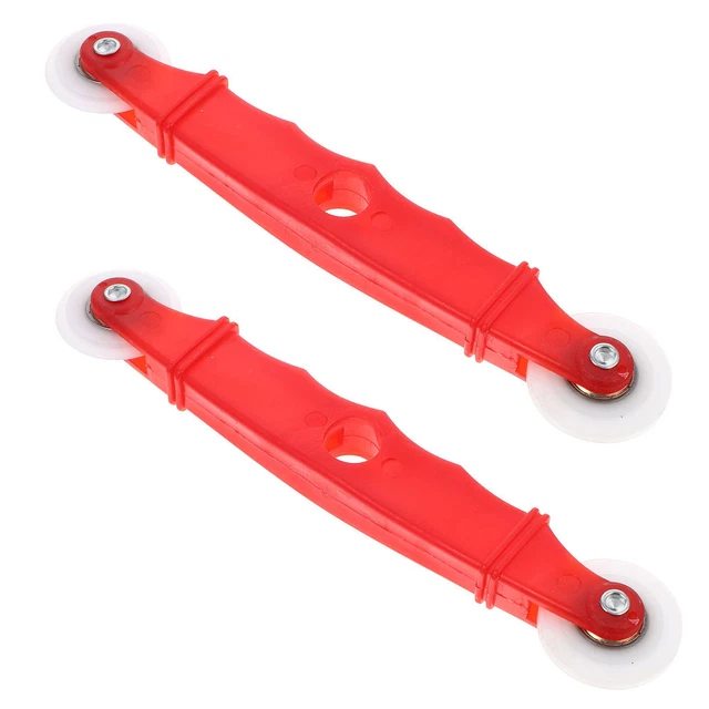 Outil de roulement d'écran de roues de nylon professionnel 2 pcs pour les écrans