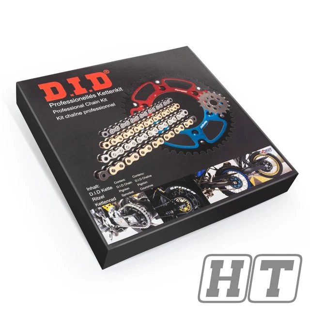 Kettensatz DID Stahl 520ERT2 Clipschloss für Yamaha XV Virago S 250 ccm
