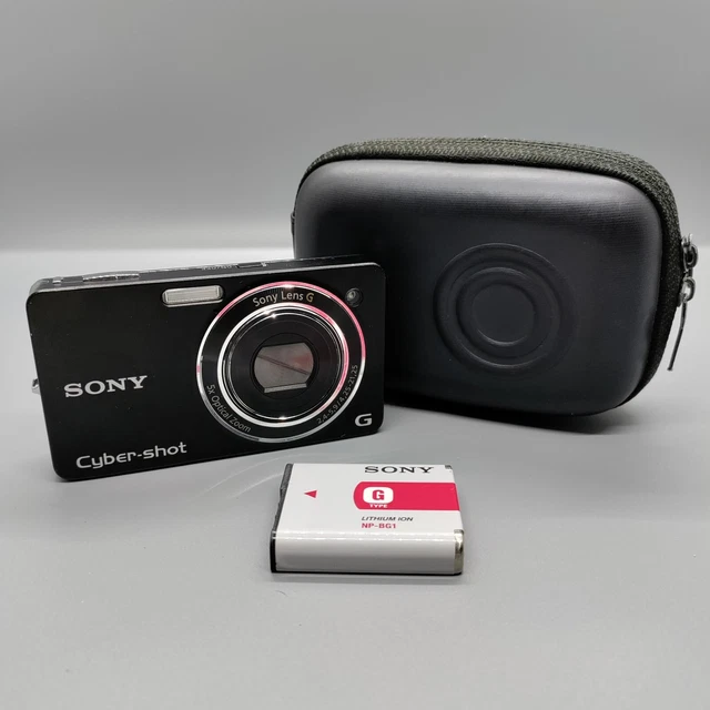 Sony Cybershot DSC-WX1 10.2MP Compact Digital Camera Black Tested