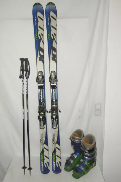 Tecno " Xt 200 " Top Ski Allround Carver 168 Cm + Skischuhe Gr: 43 Im Set