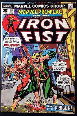 Marvel Premiere (1972) #16 VG/FN (5.0) featuring Iron Fist 2nd app.