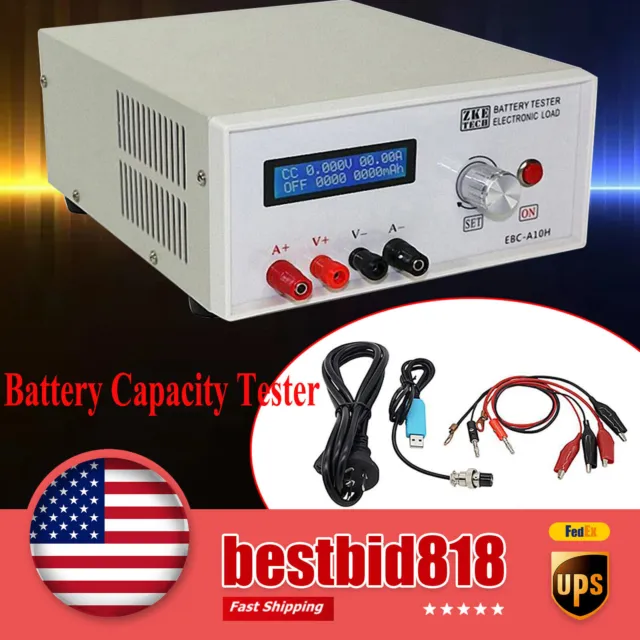 EBC-A10H Battery Capacity Tester Power Performance Test Charge Discharge Tester