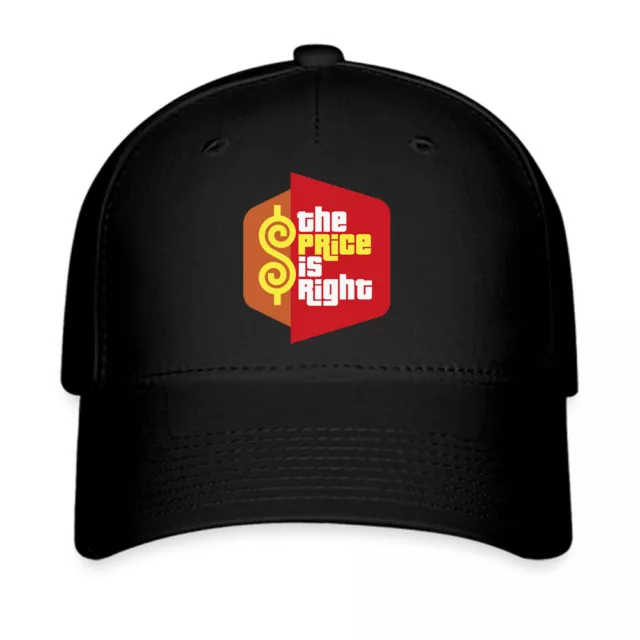 The Price is Right TV Show Logo Black Hat Twill Cap Baseball Cap Size S/M & L/XL