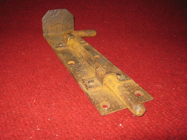 Antique Barn Door Push Lock 3
