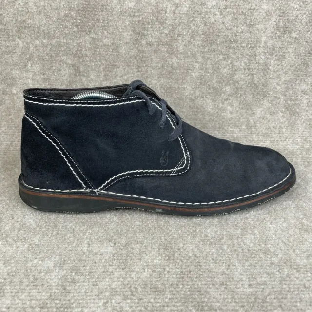 John Varvatos Star USA Shoes Mens 9.5M Hipster Chukka Boot Midnight Suede Casual