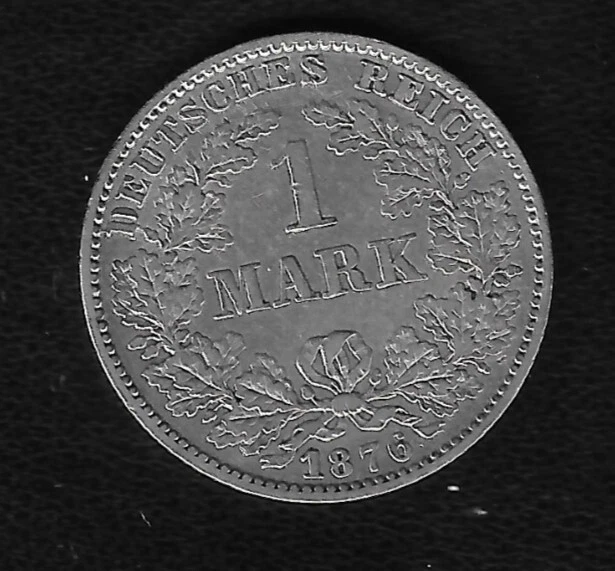 1 MARK 1876 C Deutsches Kaiserreich, Jäger Nr. 5 in vz. (bessere