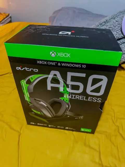 BOXED ASTRO A50 *Wireless Gaming Headset For Xbox One & PC* A50s Gen3